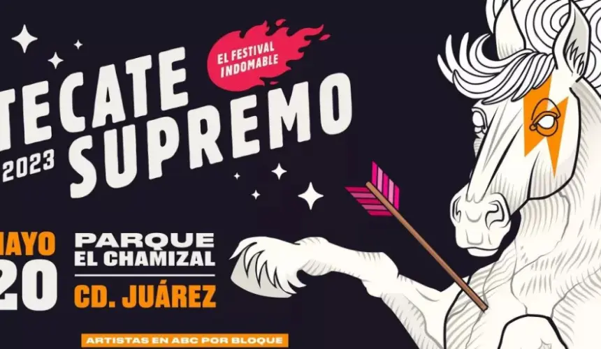 Tecate Supremo será en el Hipódromo de Ciudad Juárez.