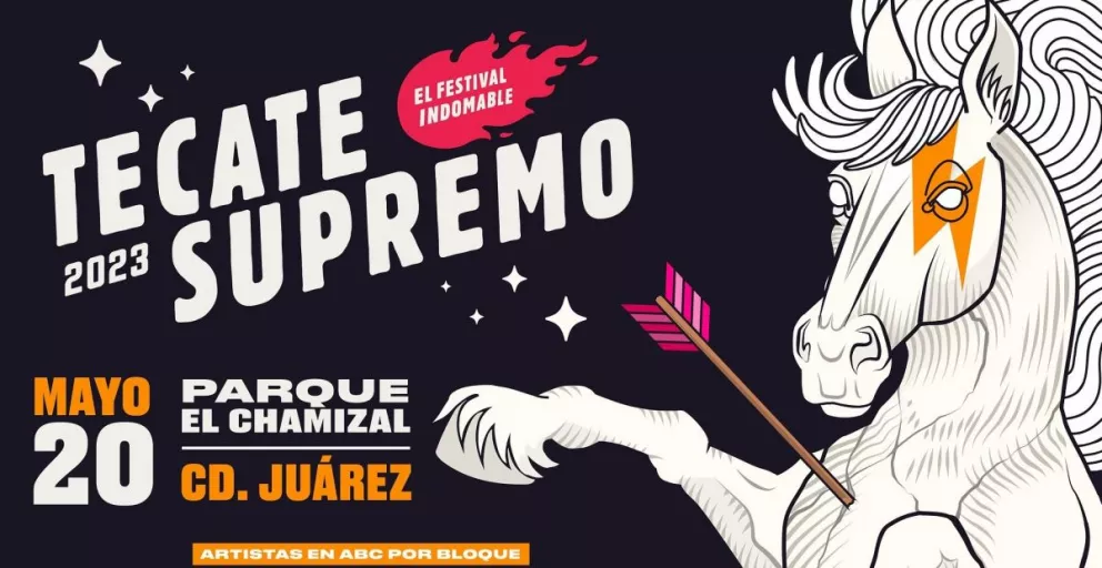 Tecate Supremo será en el Hipódromo de Ciudad Juárez.