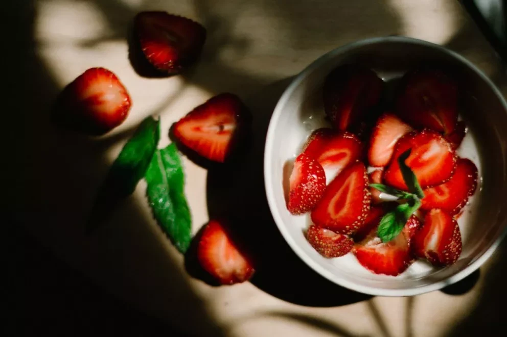 Cómo preparar un exquisito Yogurth casero de fresa