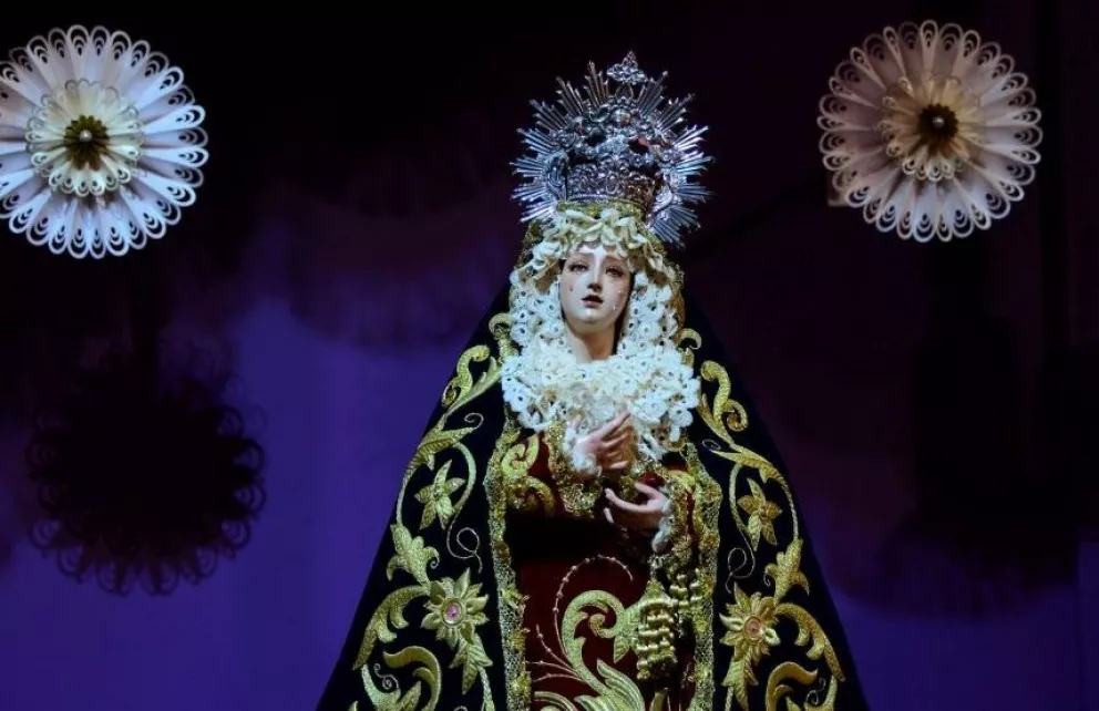 Nueva muestra del Museo de El Carmen aborda la evolución histórica e iconográfica del culto a la Virgen de Dolores. Foto: Mauricio Marat. INAH.