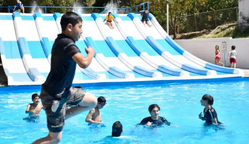 Albercas del Parque Culiacán reciben a los primeros visitantes en periodo vacacional