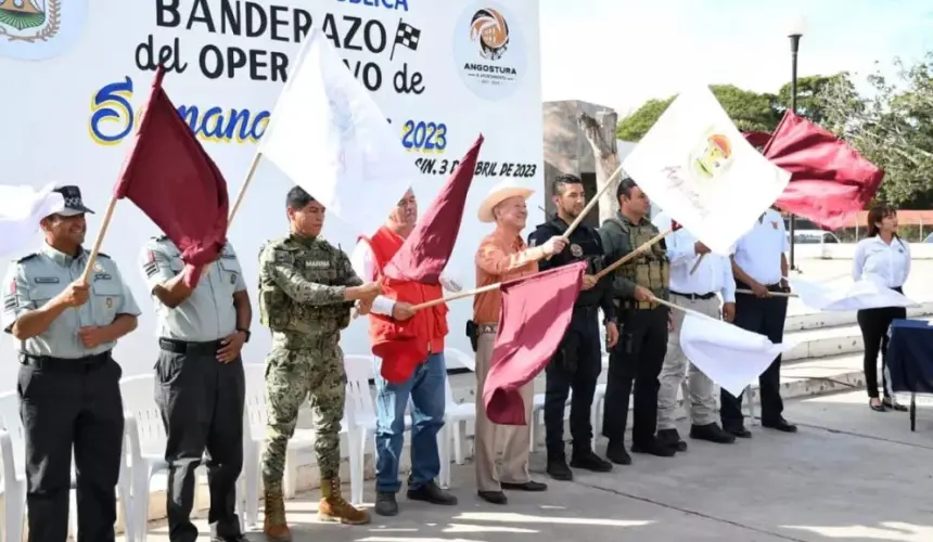 En Angostura ponen en marcha  el Operativo de Seguridad Semana Santa 2023