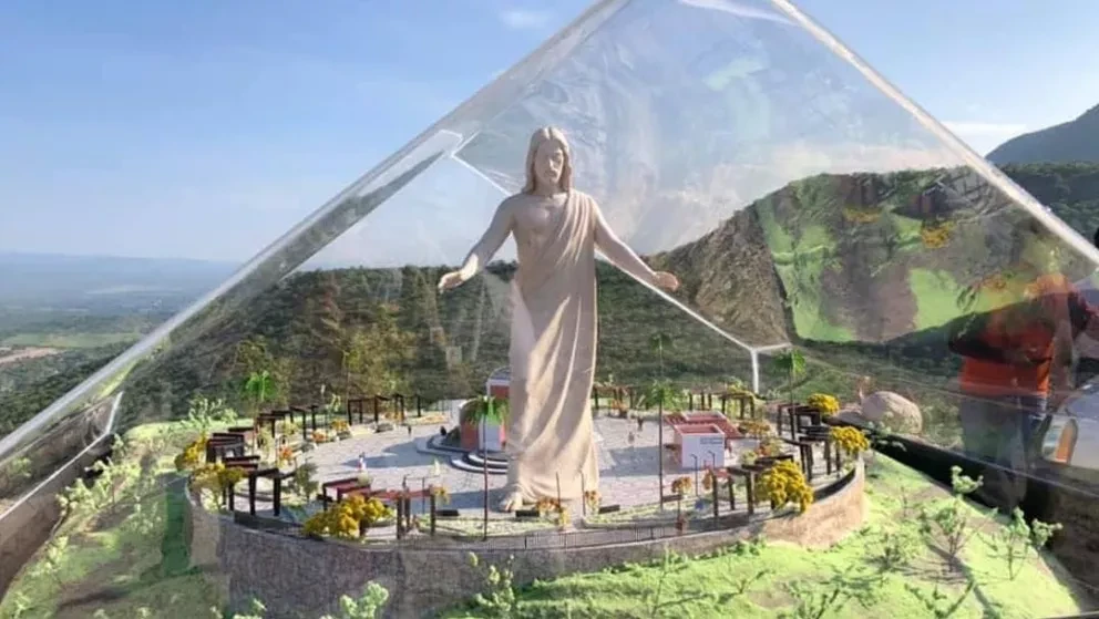 El Cristo de la Paz, más grande de México, se encuentra en Zacatecas, será inaugurado el próximo 9 de abril
