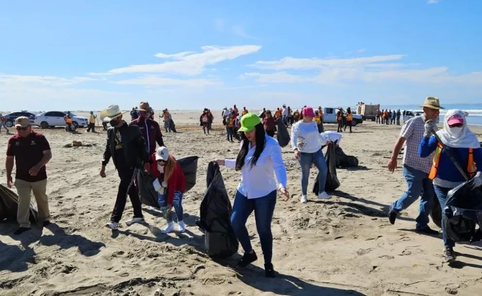 PLAYAS del Navolato LIMPIECITAS, recolectan 172 toneladas de basura