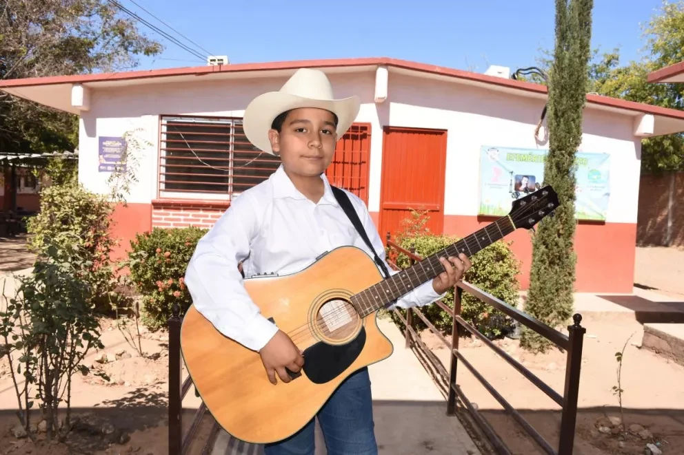 José Antonio trae en la sangre el amor por la música
