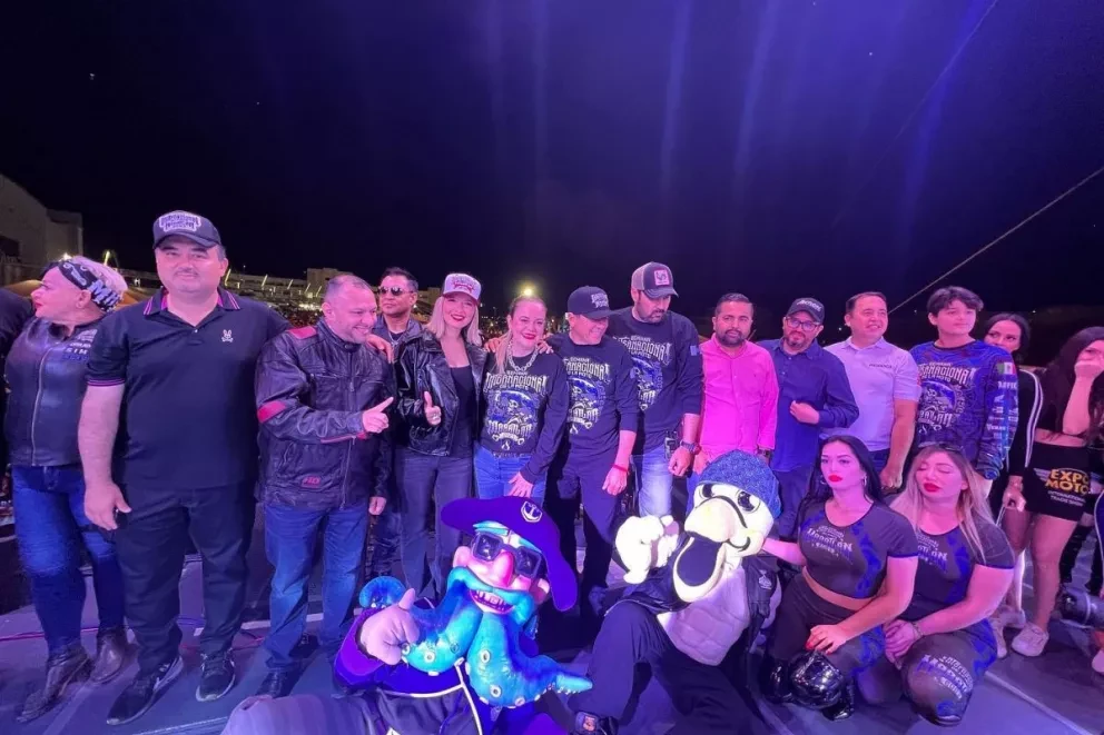 Ya arrancó la Semana Internacional de la Moto en Mazatlán y Santa Fe Klan lo sabe.