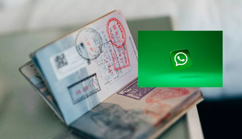 Agenda por WhatsApp tu cita para pasaporte.