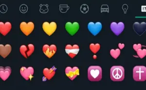 Whatsapp: ¿Qué significa cada color del emoji de corazón?