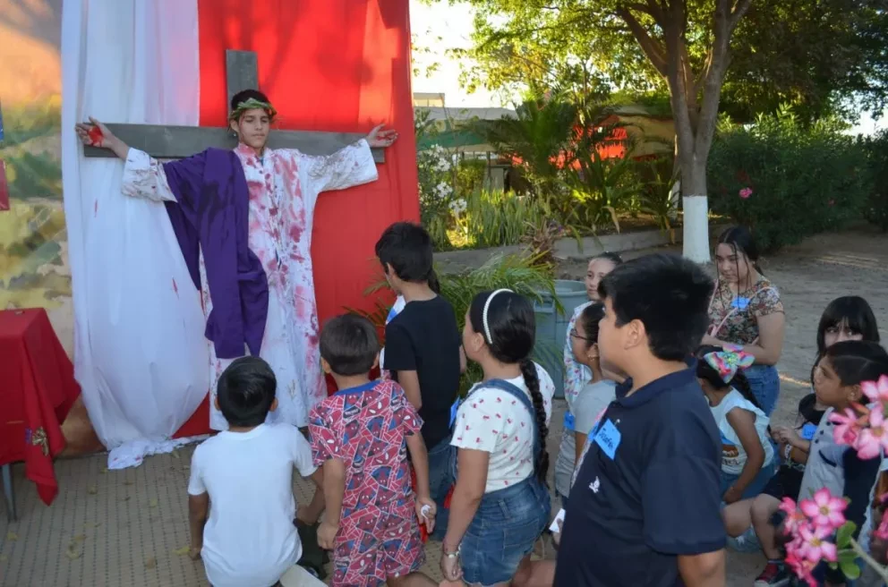 Los niños y niñas disfrutaron de cada una de las actividades que se realizaron durante los tres días que duró la “Pascuita” 2023 en la capilla San Juan Bautista en la colonia Esperanza en Culiacán. Fotos: Juan Madrigal