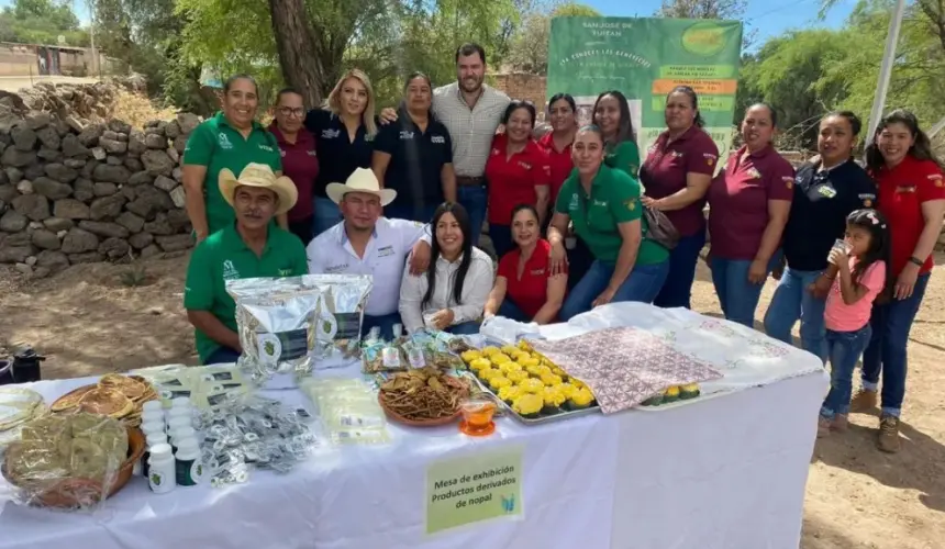 Así es la primera planta procesadora de nopal del programa Sembrando Vida en San José de Tuitán, Durango