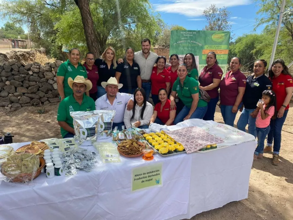 Así es la primera planta procesadora de nopal del programa Sembrando Vida en San José de Tuitán, Durango