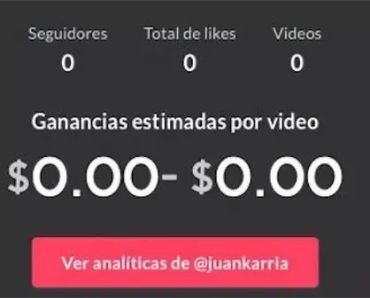 ¿Cuánto paga TikTok por vistas de videos en México?