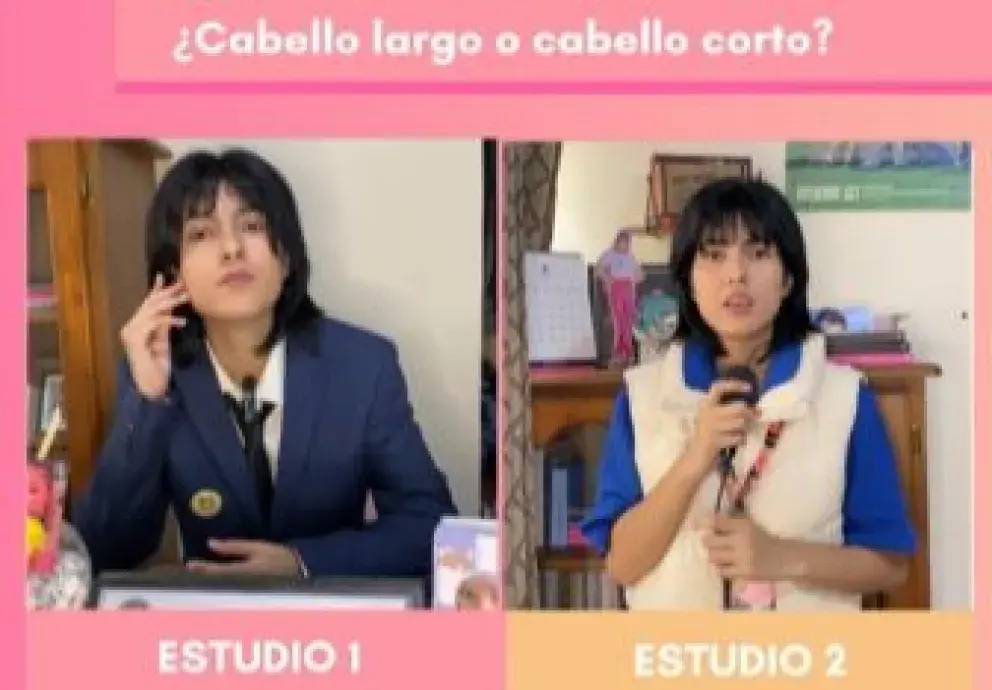 Joven crea noticiero sobre la banda de K-pop Twice, inspirado en el programa Telediario Mediodía
