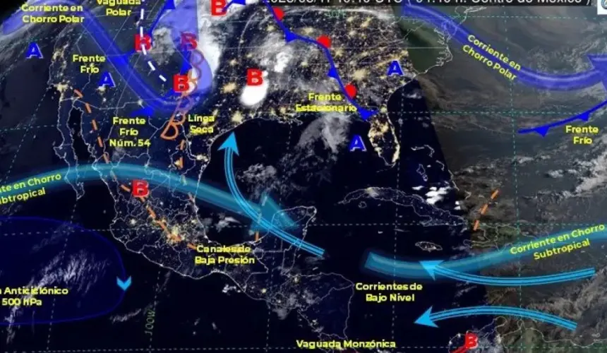 Clima en México hoy 11 de mayo, lloverá fuerte en Chiapas, Oaxaca, Puebla, Tamaulipas y Veracruz