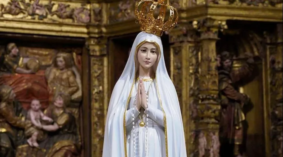 Día de la Virgen de Fátima. Foto: Cortesía