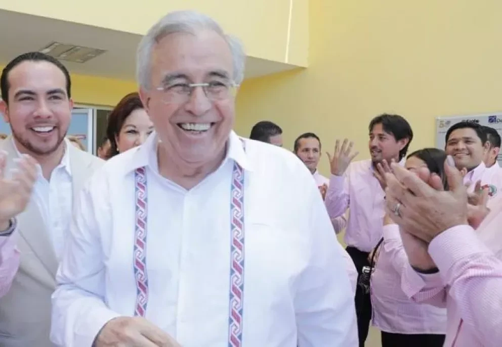 Rubén Rocha Moya, gobernador de Sinaloa.