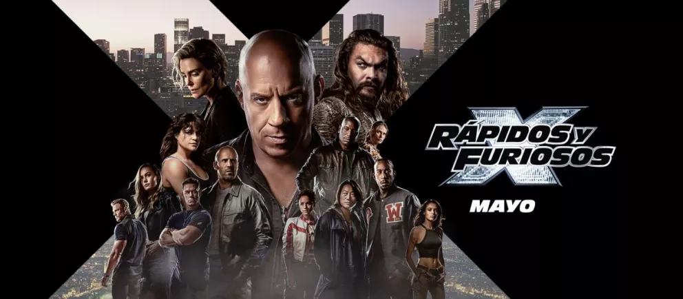 Esta semana llega a las salas de cine la película de Rápidos y Furiosos 10 (Fast x).