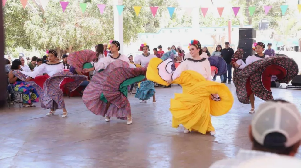 Se realizó un festival cultural como parte de los festejos del Ejido Culiacán. Foto: Cortesía