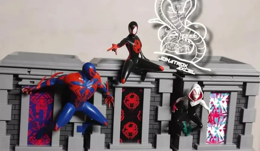 Tres palomeras de la película Spider-Man: Across the Spider-Verse son las que lanzó Cinemex. Foto: Cortesía