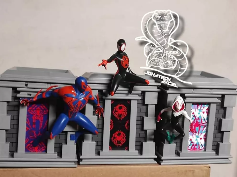 Tres palomeras de la película Spider-Man: Across the Spider-Verse son las que lanzó Cinemex. Foto: Cortesía