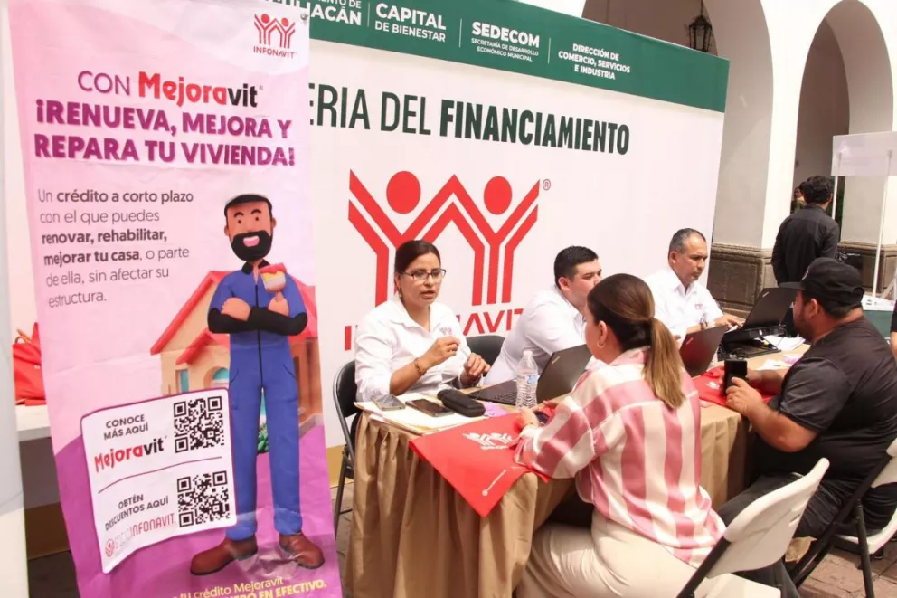 Feria del Financiamiento en Culiacán. Foto: Cortesía