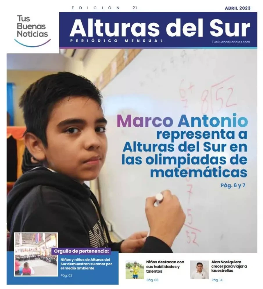 Periódico Alturas del Sur abril 2023