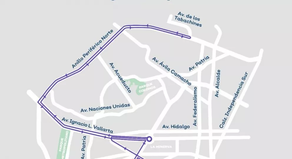 Guadalajara cerrará vialidades de la zona Glorieta Minerva este domingo por carrera ciclista Gran Giro Comude