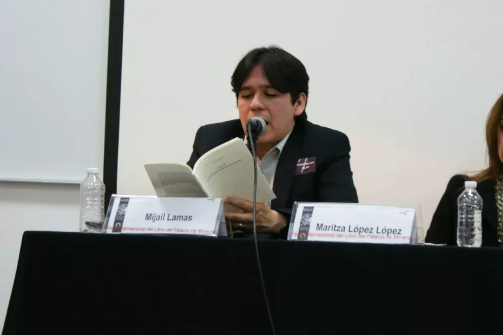Mijai Lamas, uno de los ganadores del Premio Nacional de Literatura Gilberto Owen 2023. Foto: Facebook