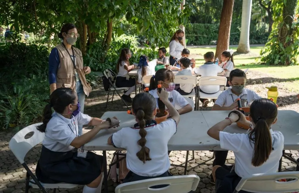 Los maestros no sólo están en las escuelas. También están en Jardín Botánico Culiacán