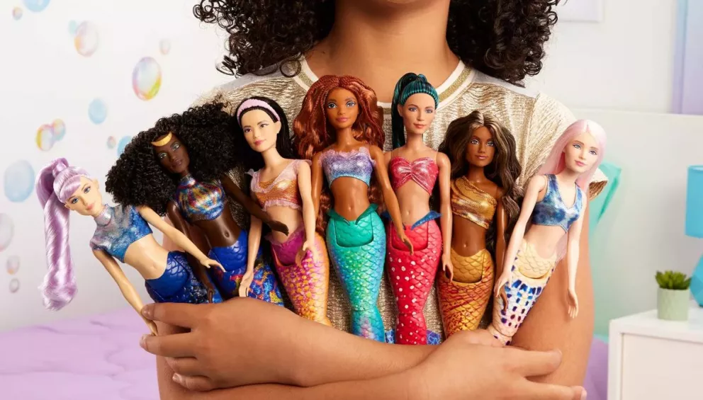 La Sirenita. Cuánto cuestan las muñecas de Ariel y sus hermanas; Disney y Mattel ya las tienen a la venta