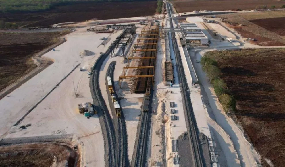 El Tramo 2 del tren Maya está muy cerca de terminarse. Tiene un avance de más del 80%.