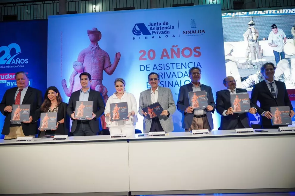 La JAP presenta el libro “20 años de Asistencia Privada en Sinaloa”