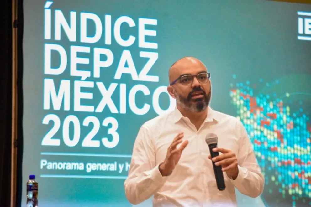 Índice de Paz México 2023. Los cinco estados más pacíficos del país.