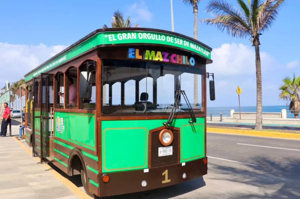 Tranvía turístico Maz Chilo, el nuevo atractivo turístico de Mazatlán; cuánto cuesta un recorrido en el y lugares que conocerás