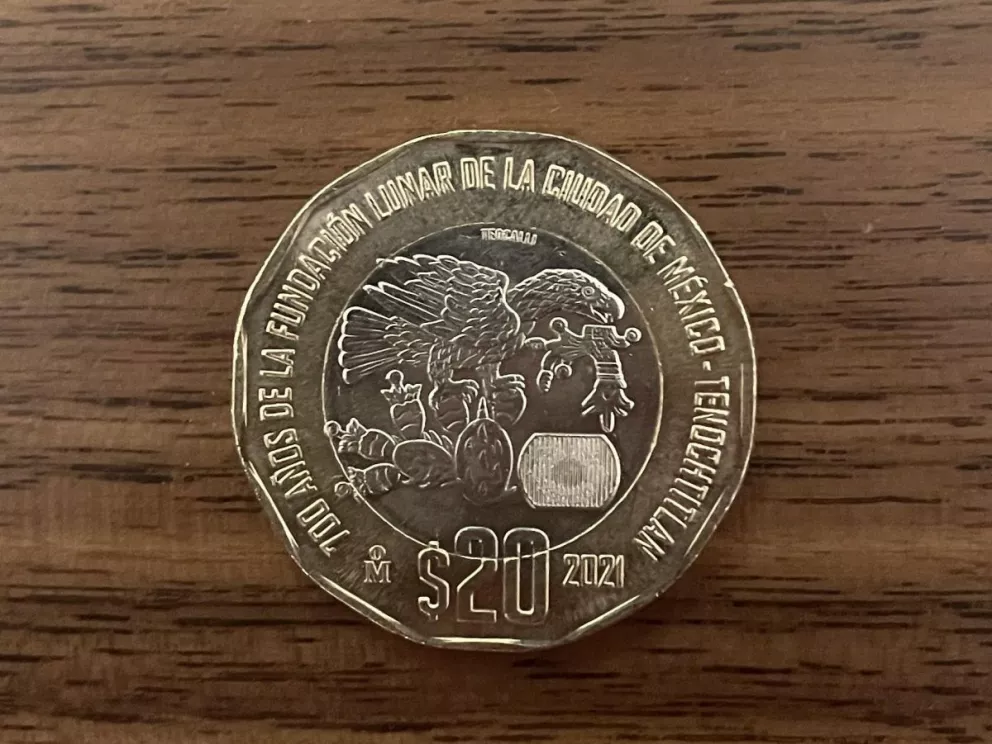 Las monedas de 20 pesos conmemorativas se han vuelto muy preciadas para los coleccionistas en México. Foto: Cortesía