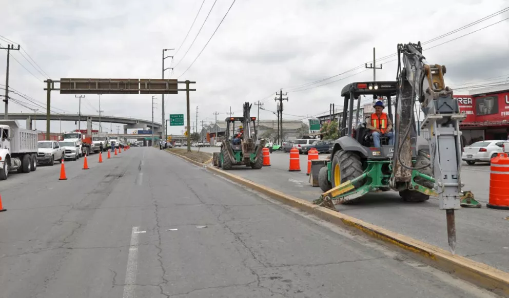 Nuevo León. 300 millones de pesos de inversión para la obra del distribuidor vial en Escobedo
