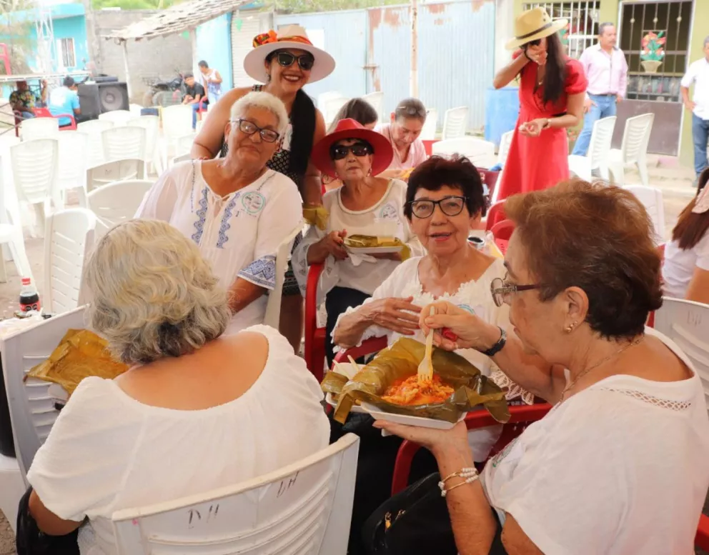 La primera Feria del Tamal en Escuinapa. Foto: Cortesía