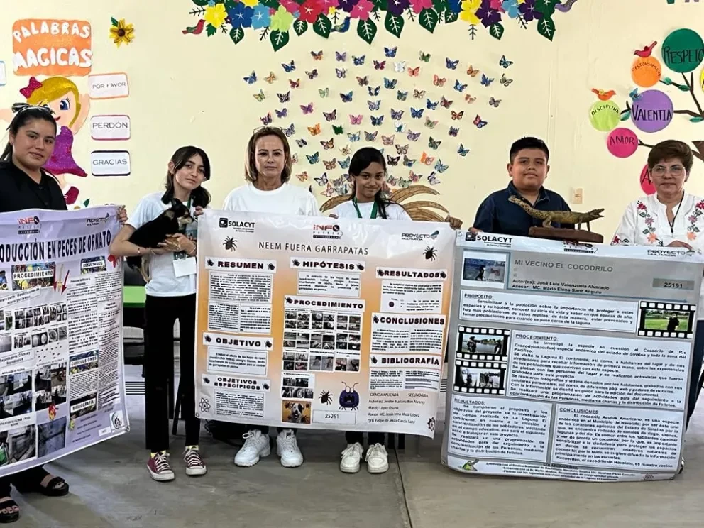 Jóvenes de Navolato participan en el Infomatrix México 2023