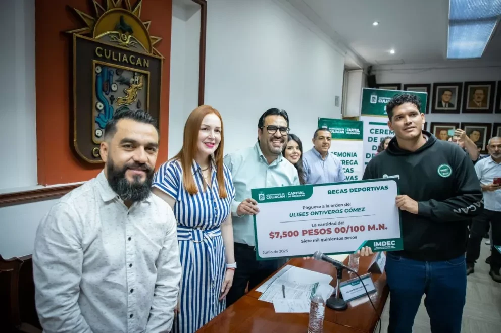 Buenas Noticias para deportistas culiacanenses; vuelven las becas que hace 4 años dejaron de entregarles