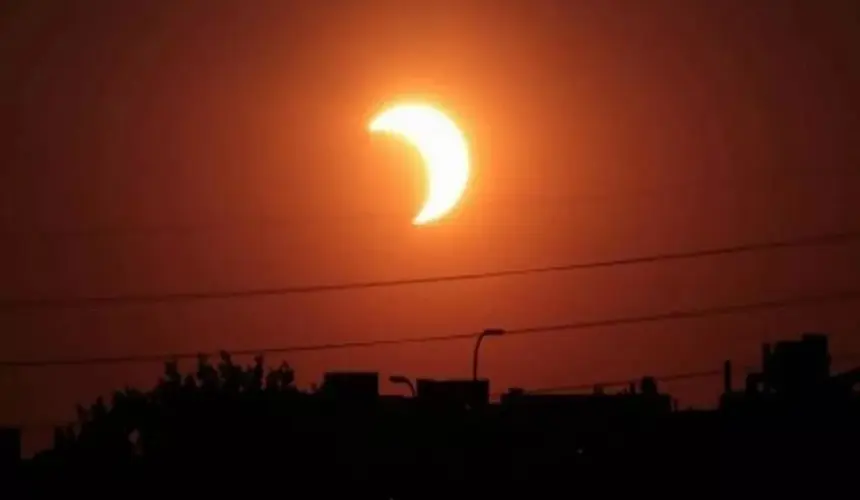 Lugares y hora para ver mejor el eclipse solar en México. Foto: Cortesía