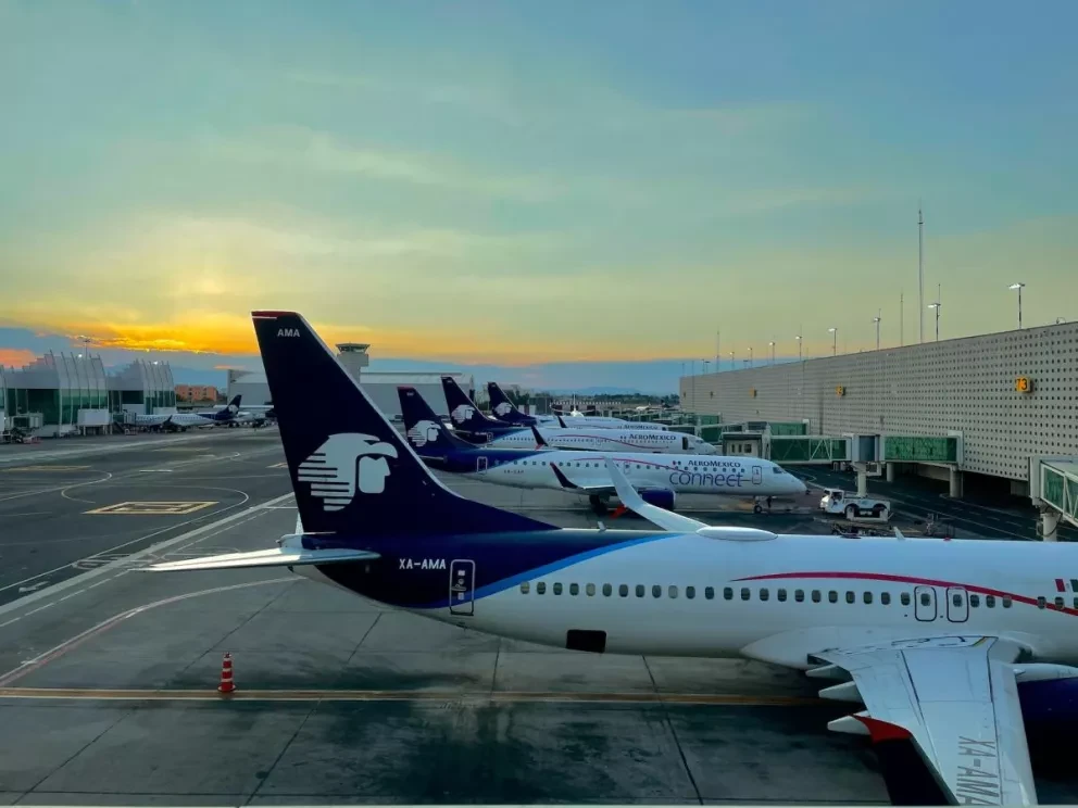 Las nuevas rutas de Aeroméxico saldrán desde diversos aeropuertos del país. Foto: Archivo