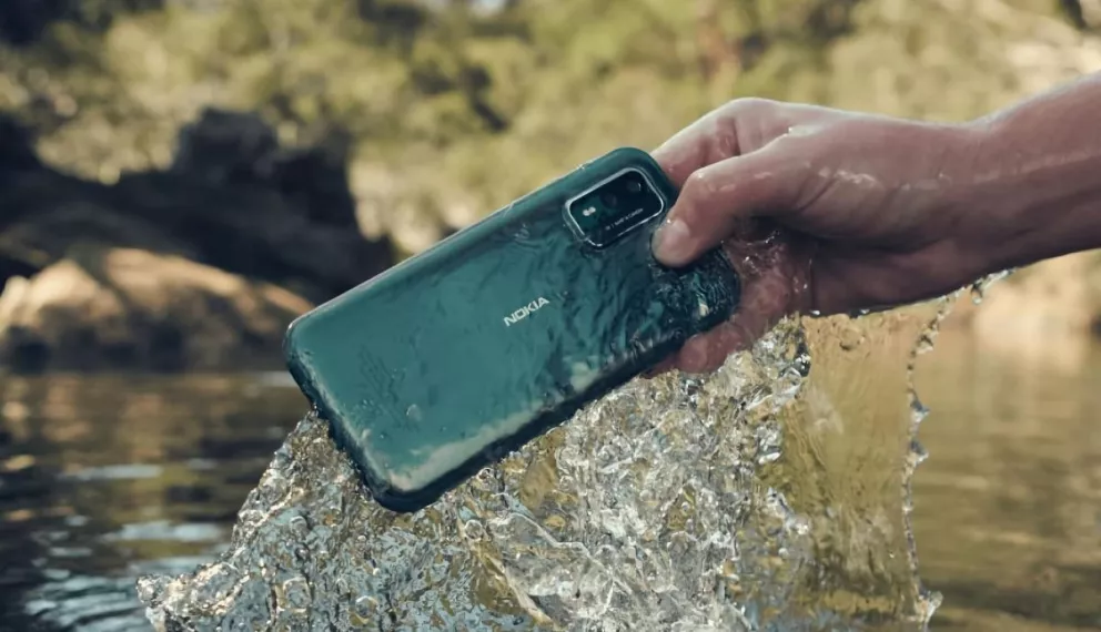 Características, funciones y del smartphone Nokia XR21. Foto: Nokia