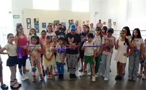 Alumnos de los talleres de artes plásticas realizan exposición en Culiacán