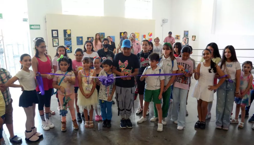 Alumnos de los talleres de artes plásticas realizan exposición de fin de cursos en Culiacán. Foto: Cortesía