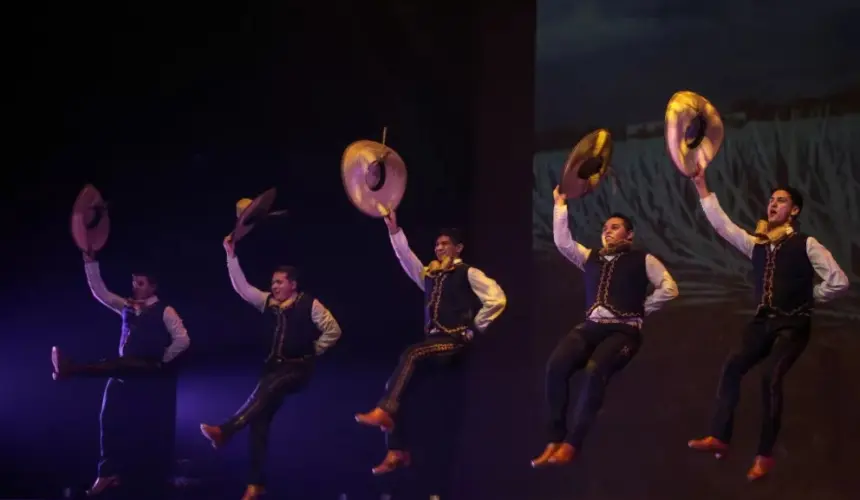 Clausura de los talleres de danza folclórica infantil y juvenil en Culiacán. Foto: Cortesía