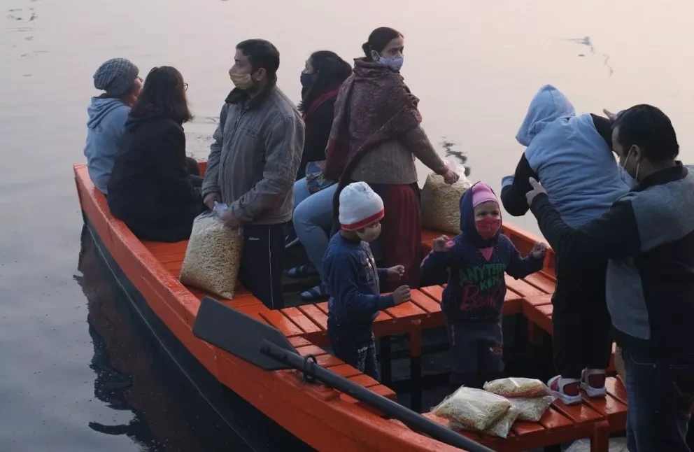 Migrantes. Foto Ravi Sharma