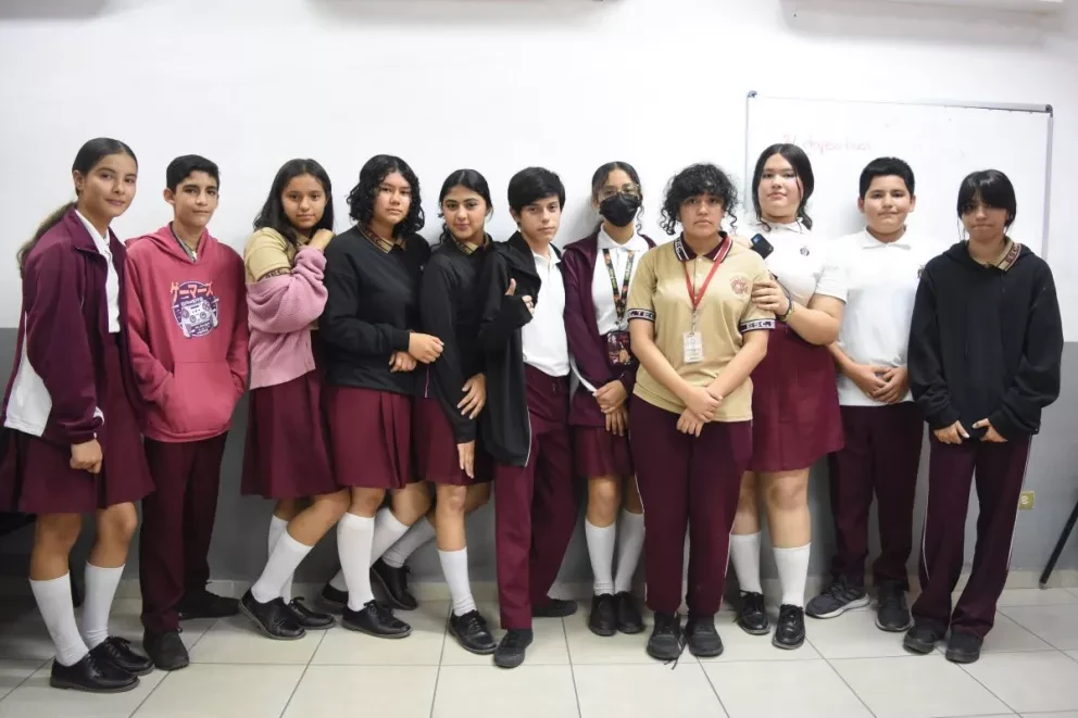 Estudiantes de la ETI 85 de Culiacán se convierten en ejemplares Líderes de Paz