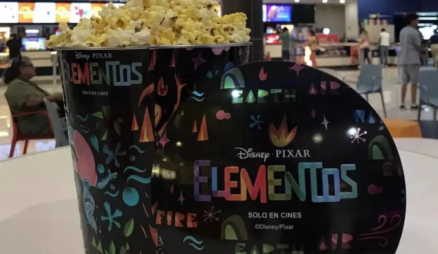 La palomera de la película Elemental que vende Cinépolis desde este 22 de junio. Foto: Cortesía