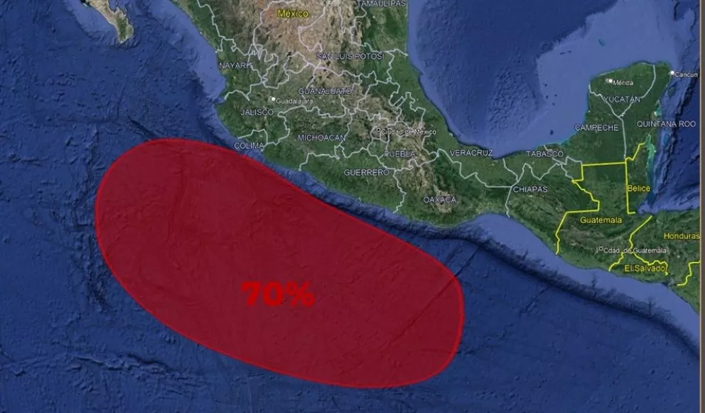 Clima México hoy 22 de junio. Se forma la depresión Tropical Cuatro en el Océano Atlántico.
