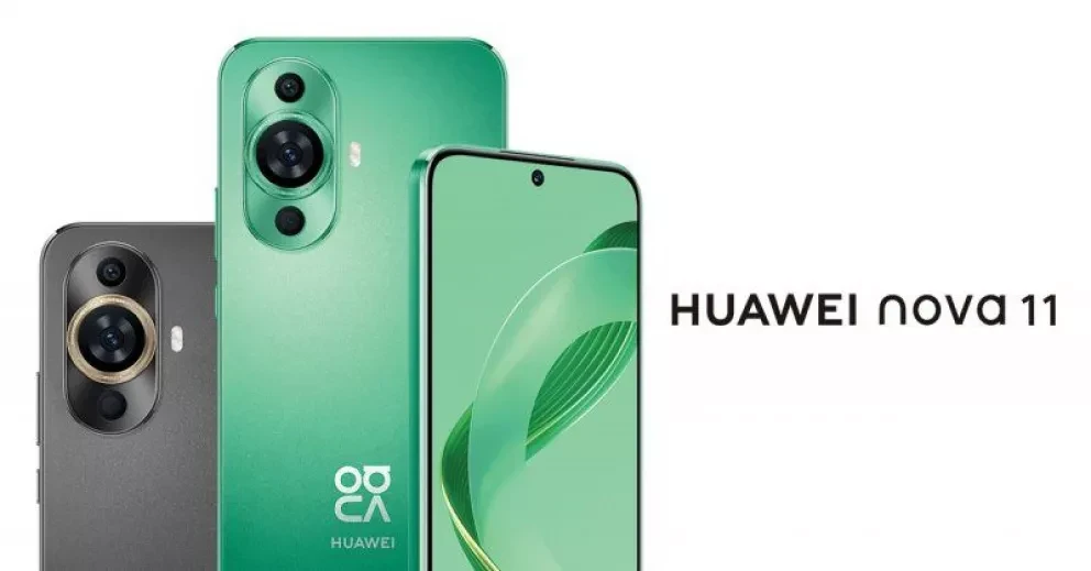 Las funciones del smartphone Huawei Nova 11 Pro con piel vegana. Foto; Cortesía